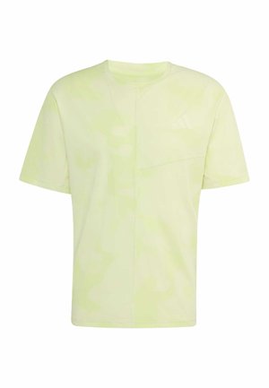 adidas Terrex, TERREX MULTI CLIMACOOL PRINTED T-SHIRT - Sports T-shirt - semi frozen lemon