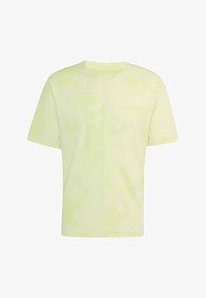 adidas Terrex, TERREX MULTI CLIMACOOL PRINTED T-SHIRT - Sports T-shirt - semi frozen lemon