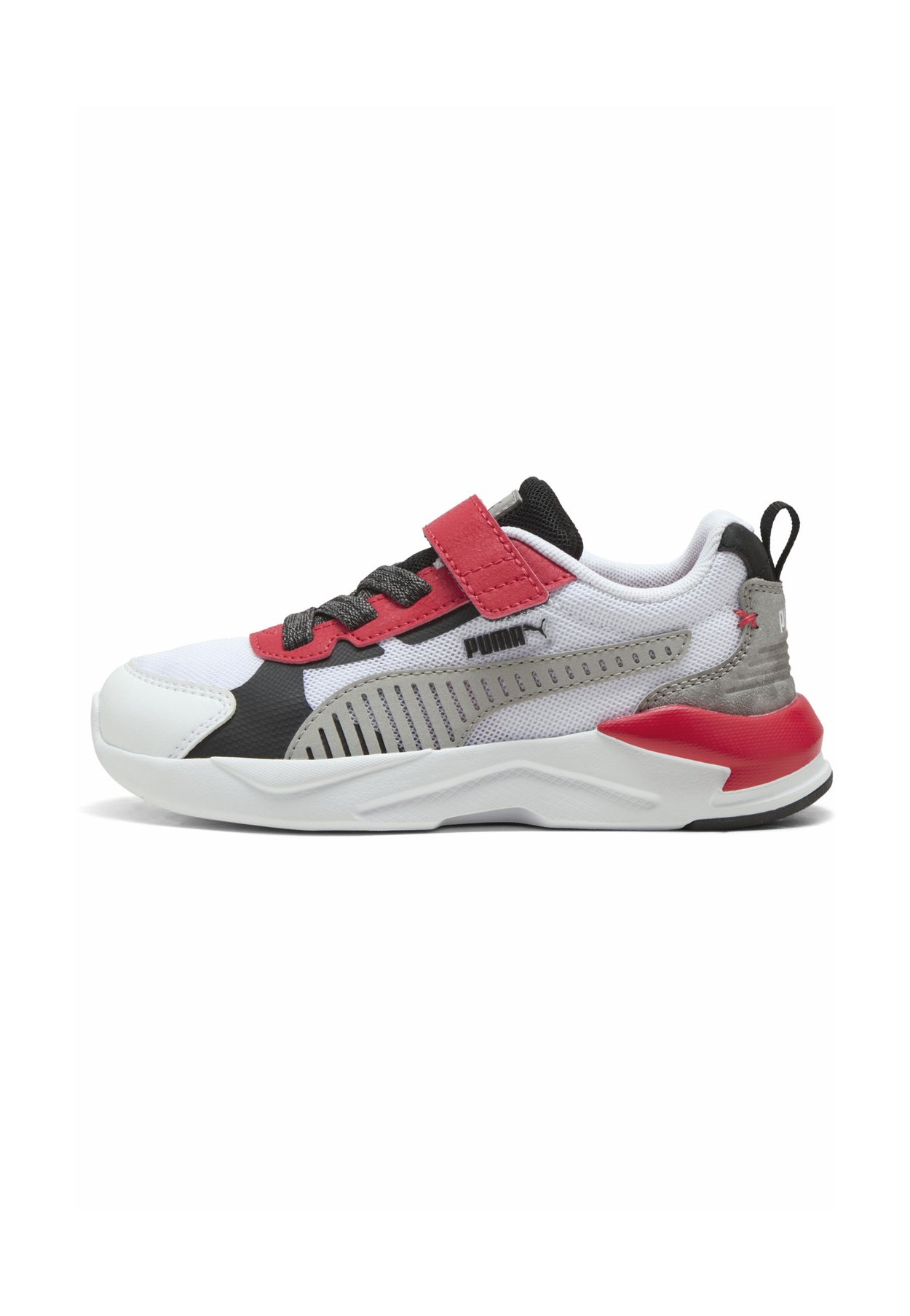 PUMA X-RAY 3 MID 90S SNEAKERS UNISEX - Trainers - white-gray echo-for all time red