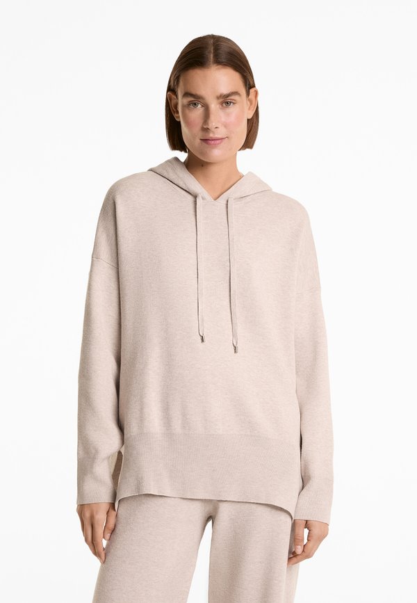 Kapuzenpullover - camel