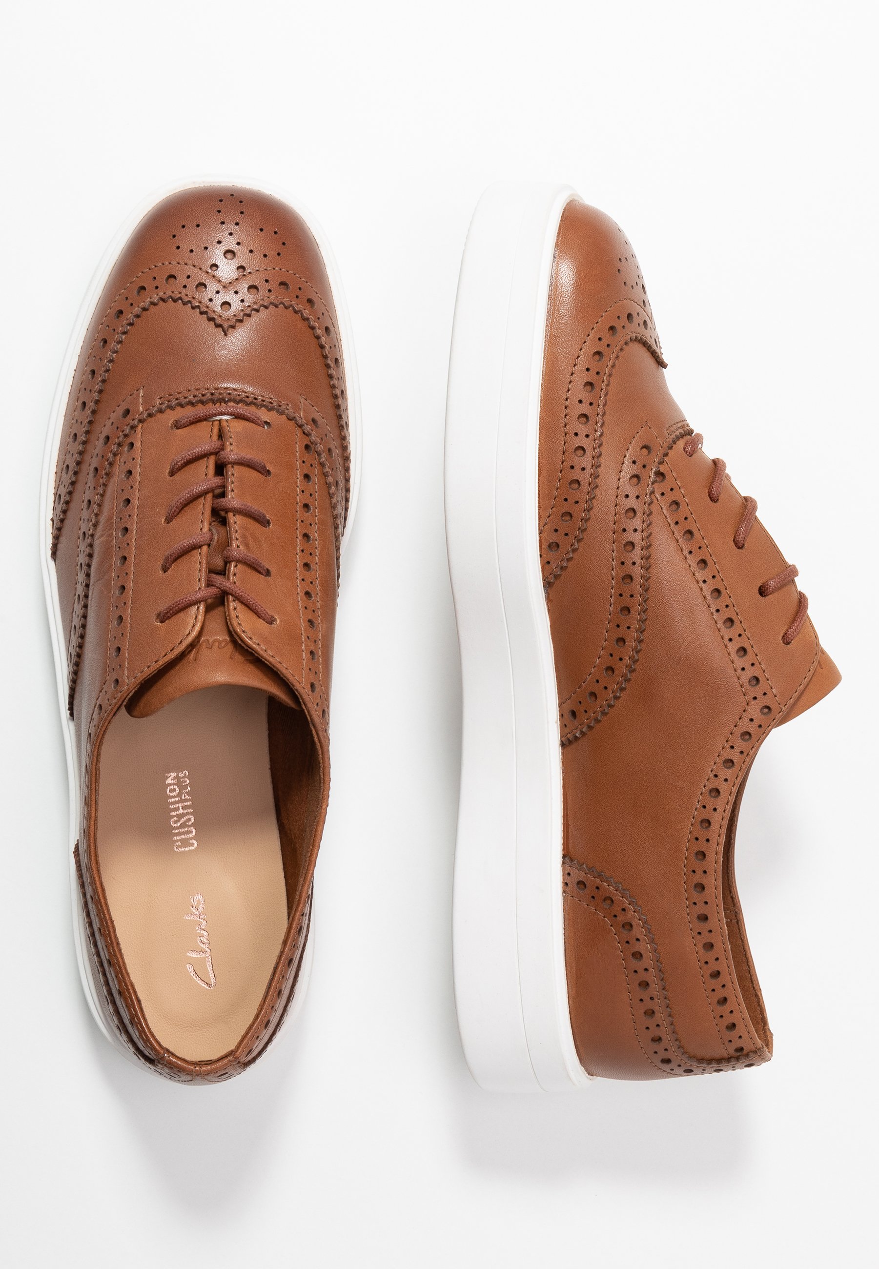 brown brogue trainers