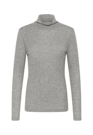 Soaked in Luxury, SLINANA HIGH NECK - Langarmshirt - grey melange
