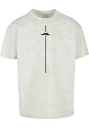 THINK DIFFERENT HEAVY - Print T-shirt - lightgrey