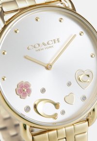 COACH ELLIOT - Ρολόι - gold-coloured/silver-coloured/white