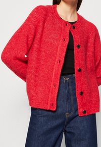 Selected Femme Strickjacke - red