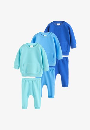 Next, REGULAR FIT - JOGGERS SET 3 PACK - Trainingspak - bright blues