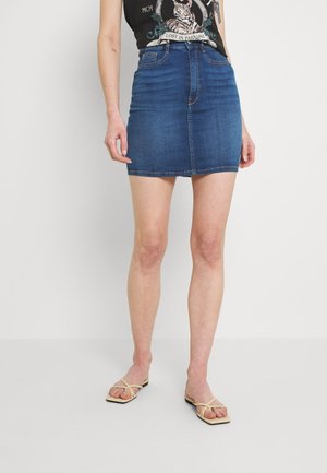 Jupe en jean - dark-blue denim