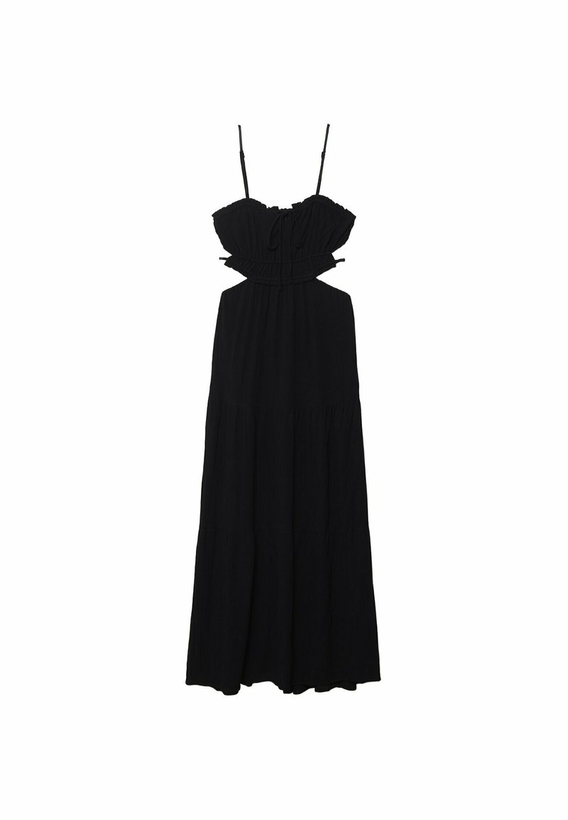 Stradivarius Maxi-jurk zwart