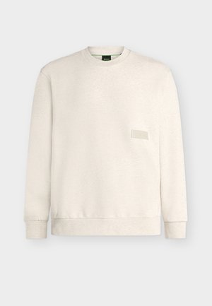 BOSS, CREWNECK - Sweatshirt - open white