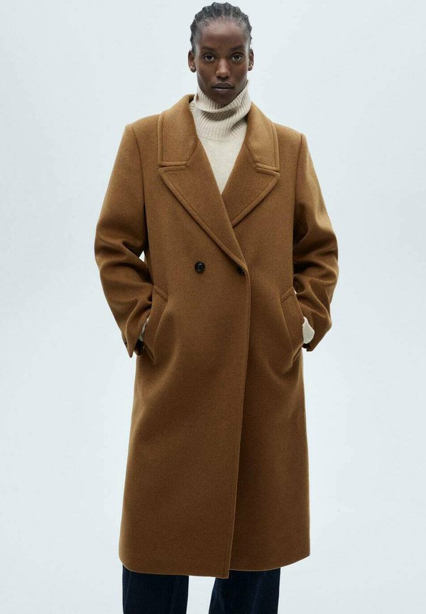 Classic coat - ocre