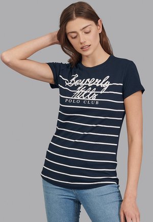 T-shirt z nadrukiem - navy