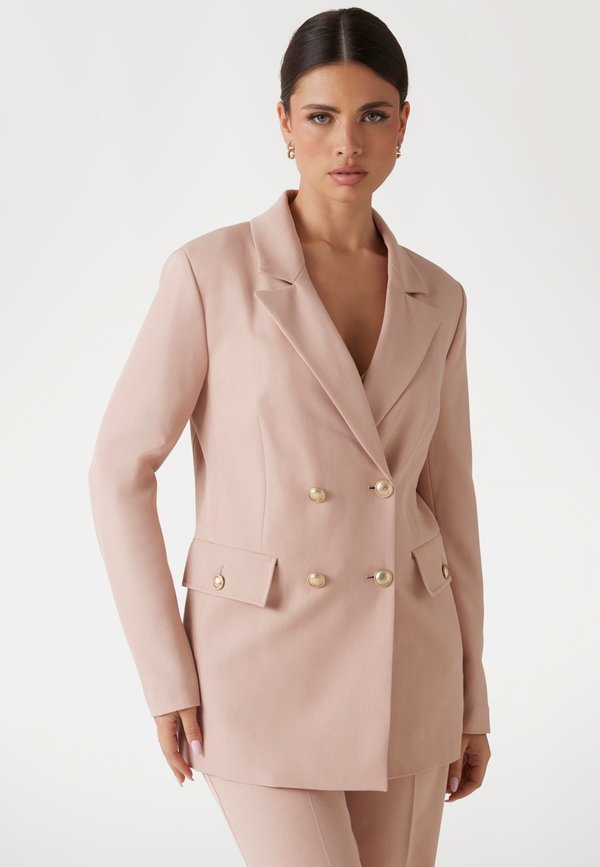 TAILLIERTER ZWEIREIHIGER  - Kurzmantel - rose