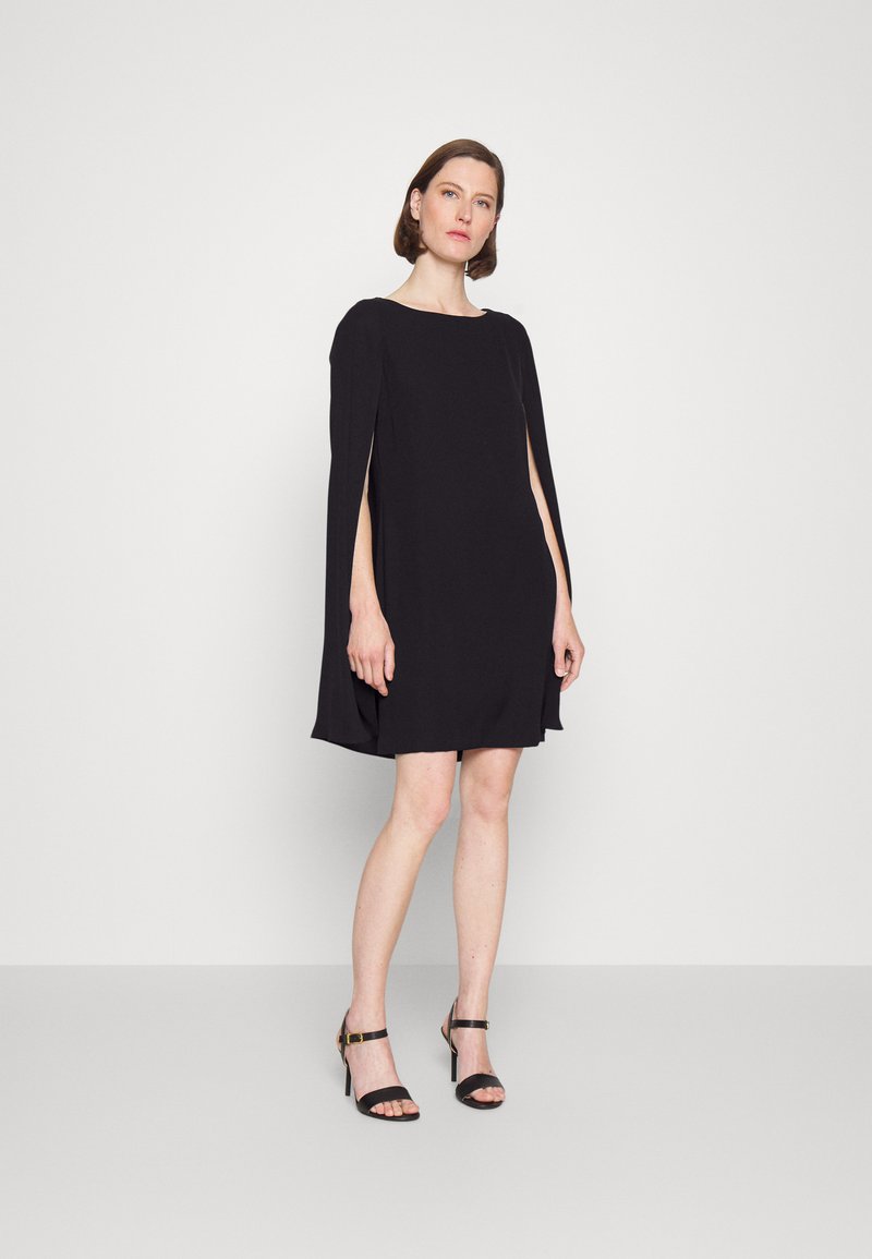 Lauren Ralph Lauren PETRA LONG SLEEVE DRESS - Cocktail dress / Party dress  - polo black/black 