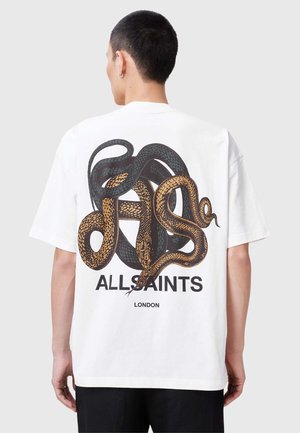 AllSaints RETICULATE SS  - Camiseta estampada - white