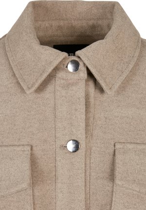 Urban Classics LADIES CLASSIC OVERSHIRT - Lahka jakna - lighttaupe