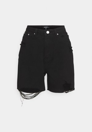Missguided Tall, Shorts vaqueros - black