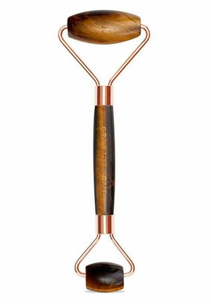 TIGER EYE FACIAL ROLLER - Skincare tool - brown