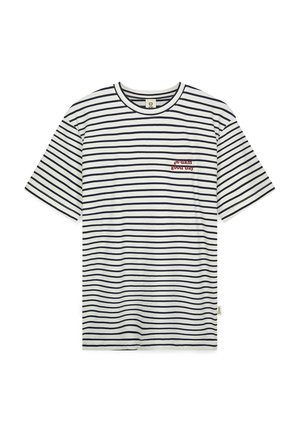 GOOD DAY STRIPES - Print T-shirt - blue
