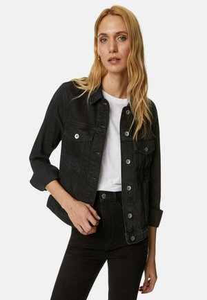 DENIM TRUCKER JACKET - Džínová bunda - black