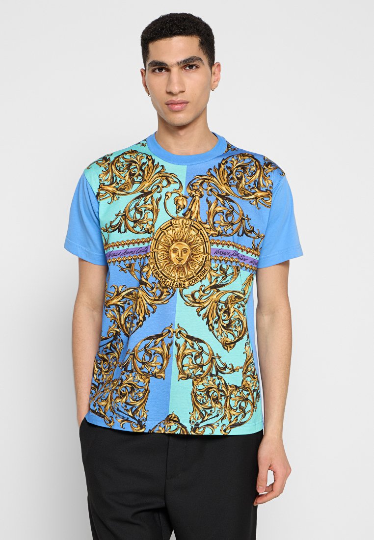 Versace Jeans Couture T-shirt print meerkleurig Versace Jeans Couture T-shirt print meerkleurig