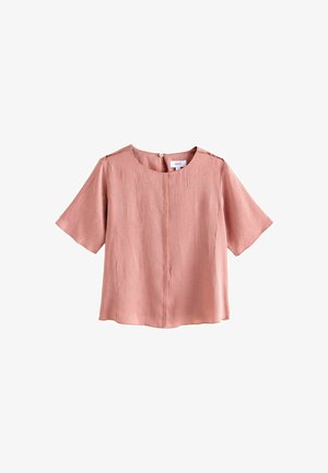 Next CRINKLE REGULAR FIT - Bluse - rose pink