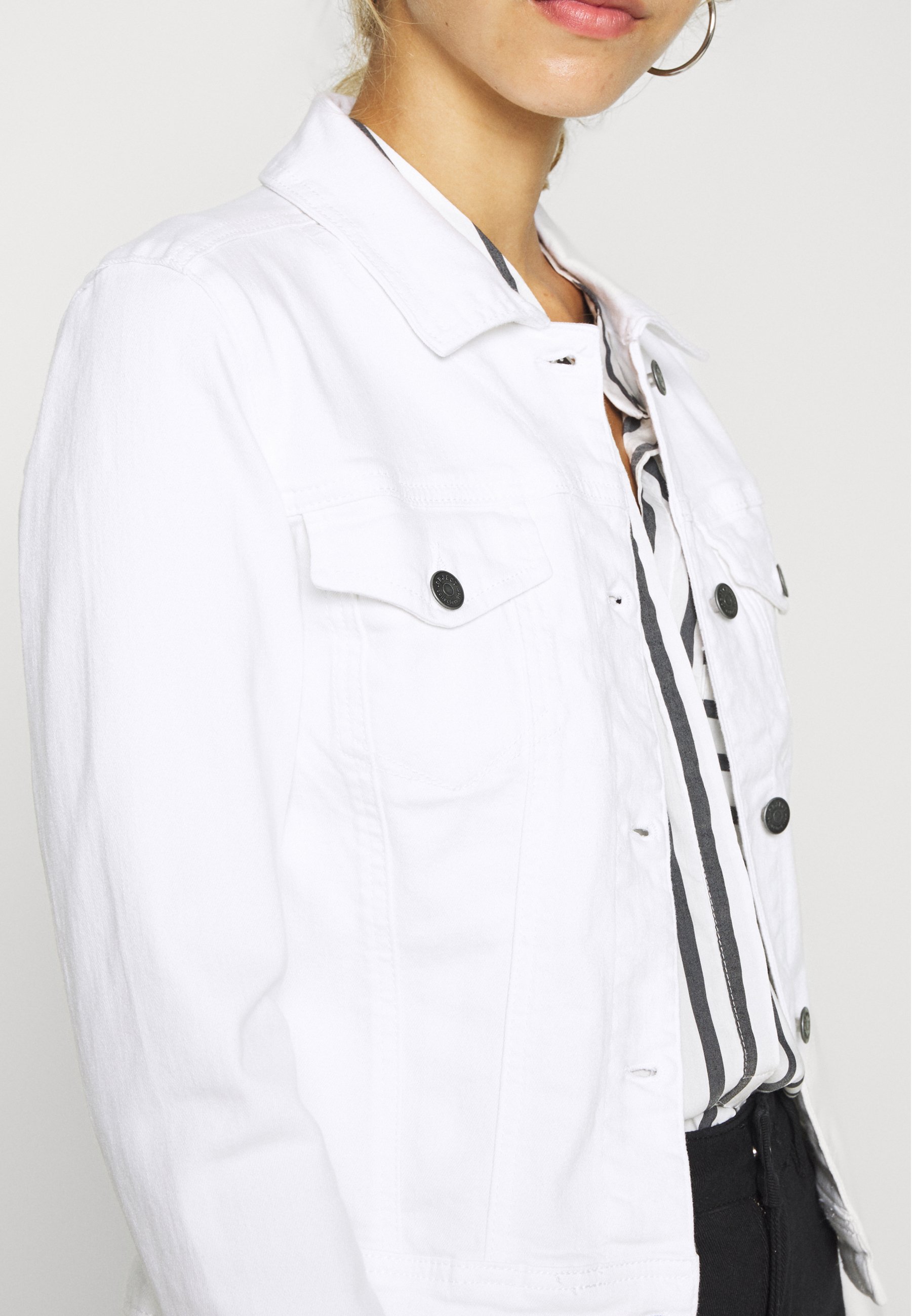Object OBJWIN - Denim jacket - white 