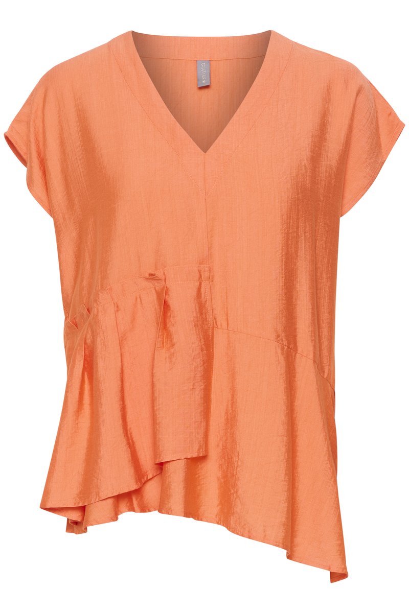 culture Blouse oranje