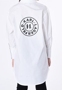 KARL LAGERFELD KIDS Skjortklänning - white
