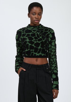 CROPPED FLUFFY  - Trui - pistachio