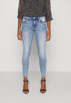 ONLISA ZIP - Jeans Skinny Fit - light blue denim