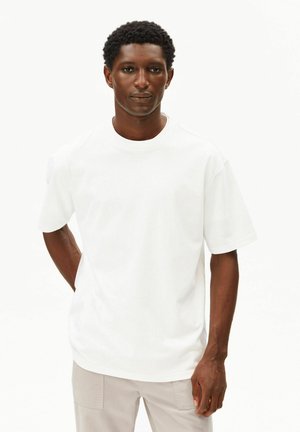 MAARKOS HEAVY WEIGHT - T-Shirt basic - white