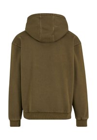 Urban Classics VINTAGE HEAVY - Mikina s kapucí - warmkhaki