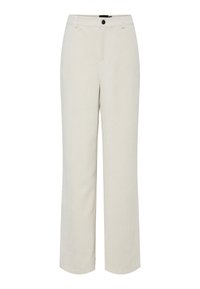 Pieces PCEFFI WIDE PANT  - Pantaloni - egret