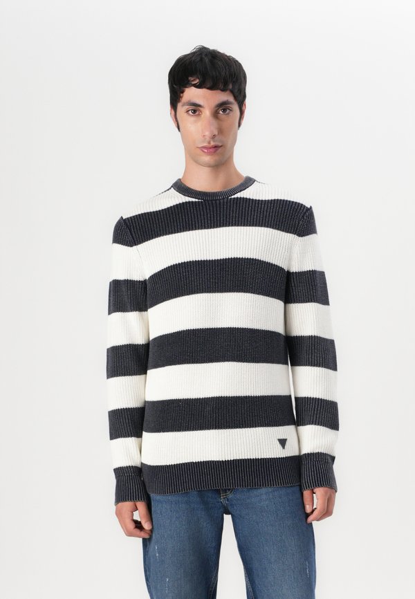 HERBIE RIBBED WASHED SWEATE - Jumper