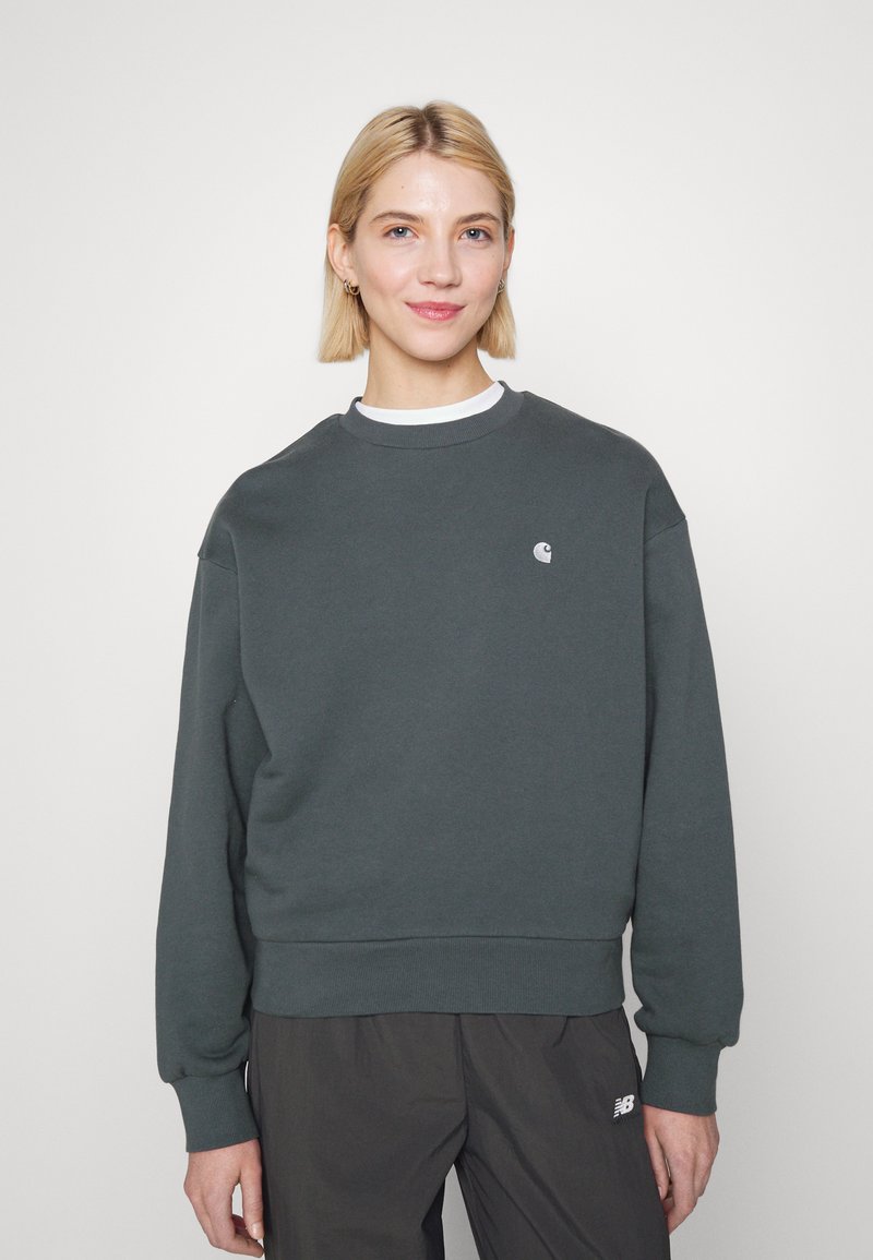 Carhartt WIP CASEY - Sweatshirt - jura/silver/dark green - Zalando.ie