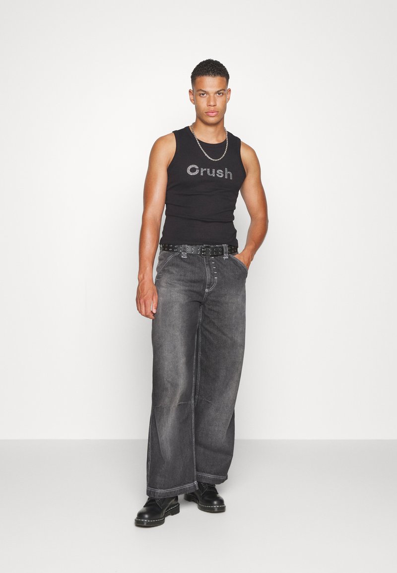 Jaded London SKATE COLOSSUS - Jeans Relaxed Fit - black/schwarz 