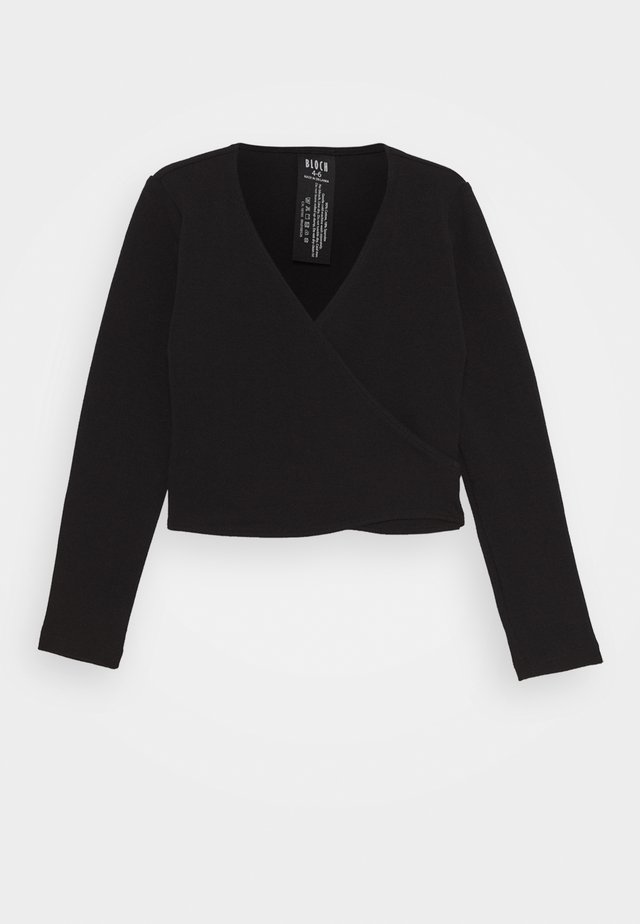 BALLET WRAP CAMBRE - Maglietta a manica lunga - black