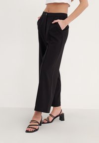 Even&Odd Pantalon classique - black