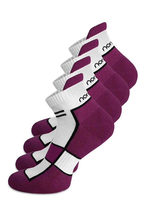 RUNNING SNEAKER 4 PACK - Socken - dewberry