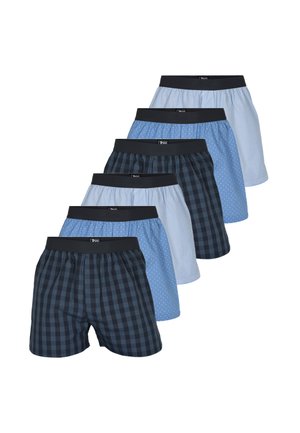 6 PACK  - Boxershorts - dunkelblau   hellblau