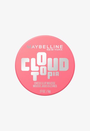 Maybelline New York Cloud Popia mousse pour joues et lèvres dans un récipient rond rose, 0,17 oz / 5 g.