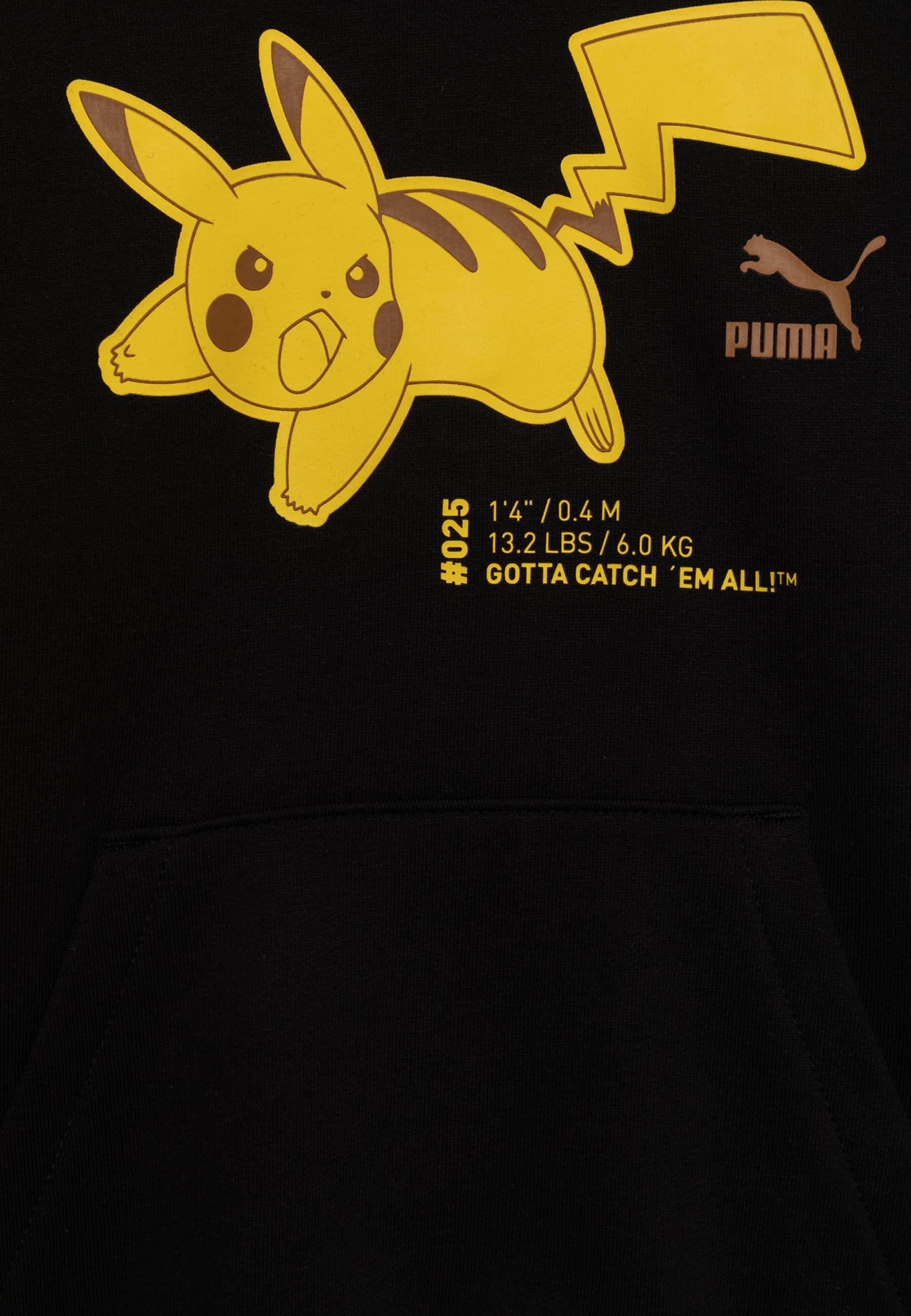 Puma POKEMON HOODIE UNISEX - Sweater - black/zwart - Zalando.nl