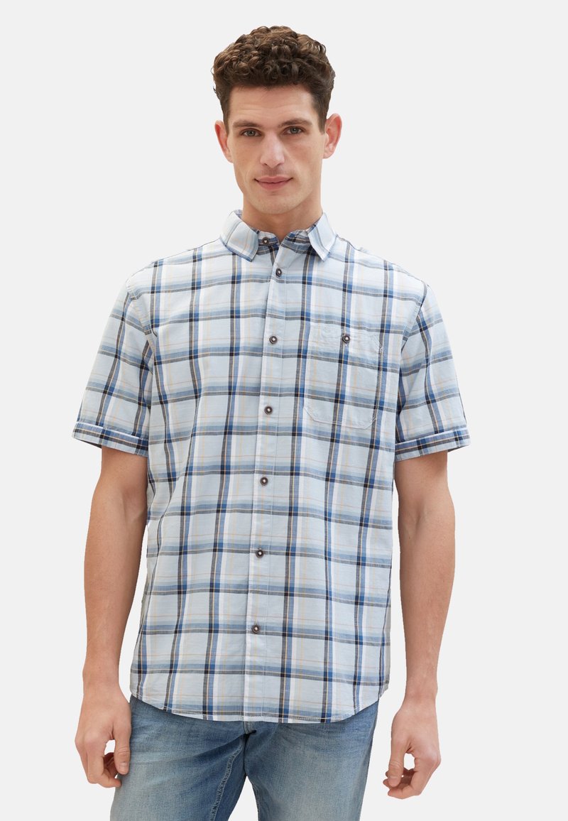 TOM TAILOR KURZARM - Srajca - hellblau
