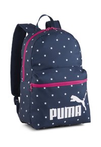 Puma PHASE BEDRUCKTER - Dnevni ruksak - black star print aop