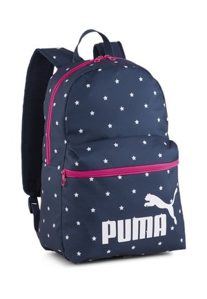 PHASE BEDRUCKTER - Zaino - black star print aop