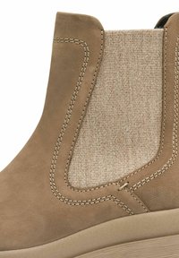 Tamaris ELEGANTE CHELSEA - Stivaletti con plateau - camel