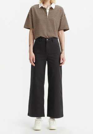 Bukser - mottled black