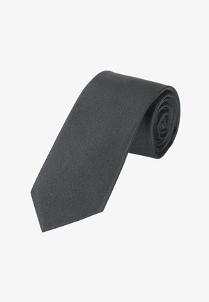 Seidenfalter Krawatte - schwarz