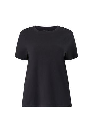 Ellos Plus collection, T-SHIRT MIT RUNDHALSAUSSCHNITT. - T-shirts basic - black
