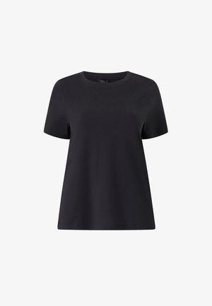 Ellos Plus collection, T-SHIRT MIT RUNDHALSAUSSCHNITT. - T-Shirt basic - black